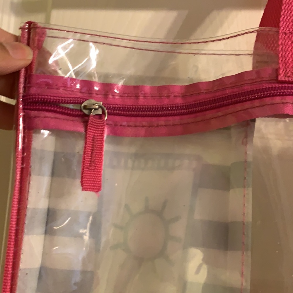 PVC Beach Bag With Pockets - Picture 8 of 9